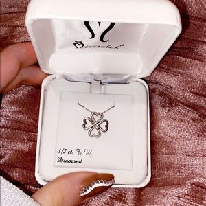 Miracles ᵀᴹ 1/7 carat diamond pendant, sterling silver 18”